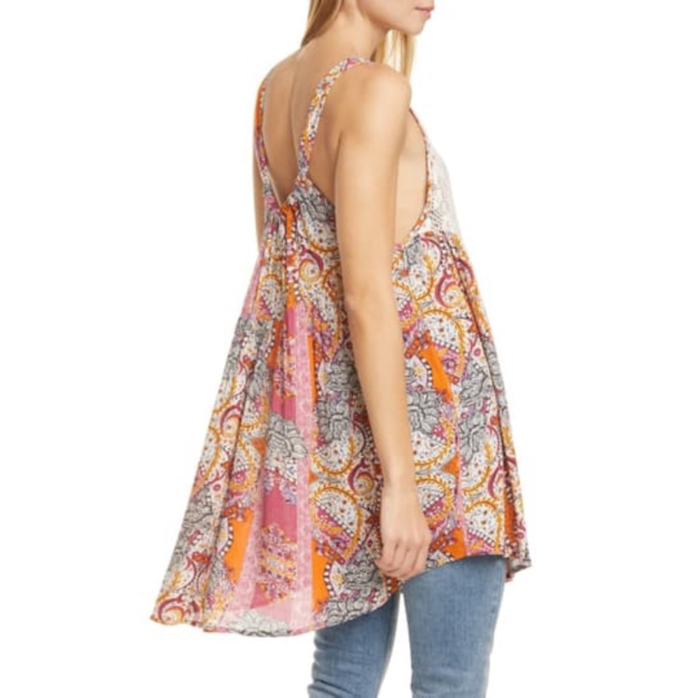 NWT! Sz Small left! Free People Trapeze Mini Dress - Picture 3 of 14